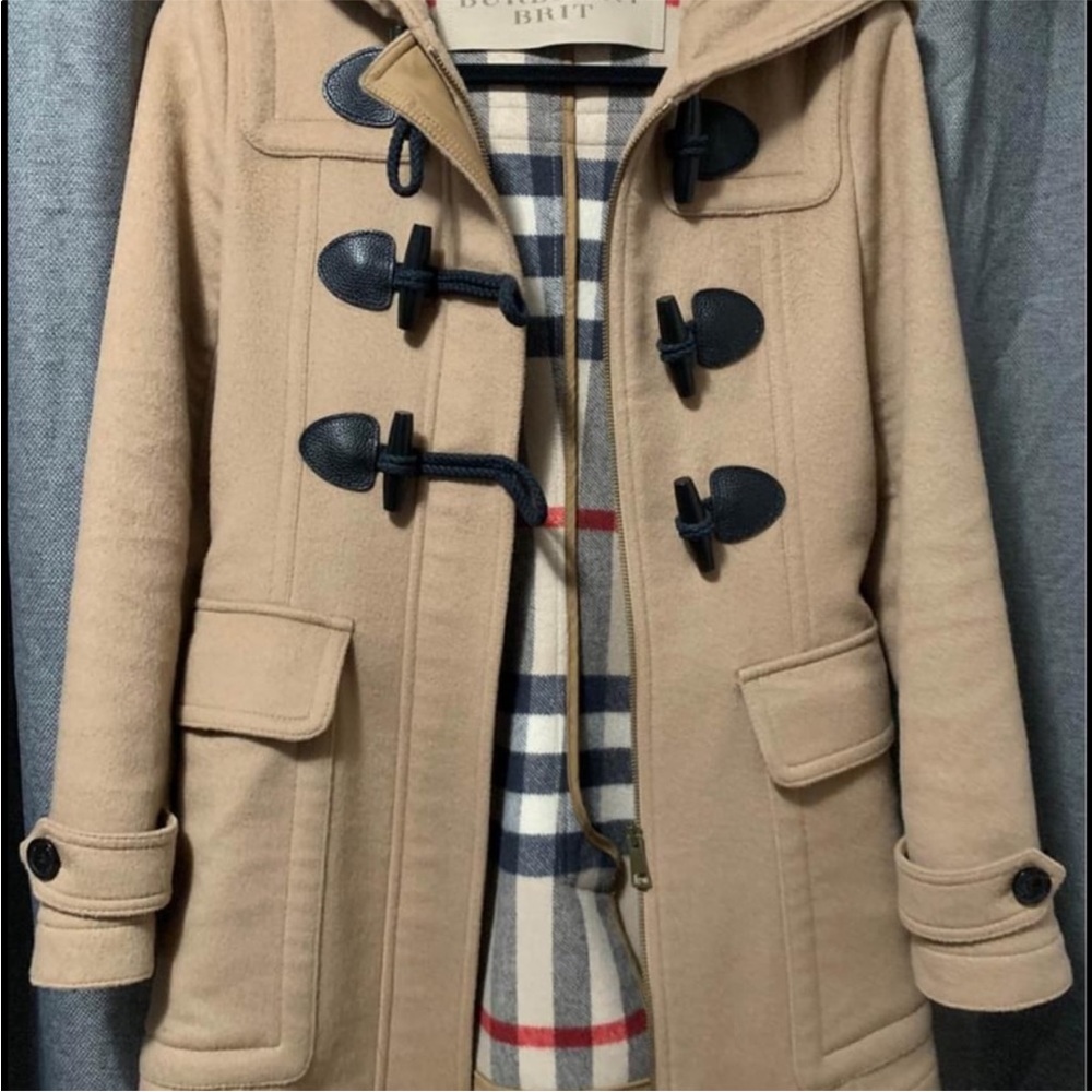 Burberry pea coat